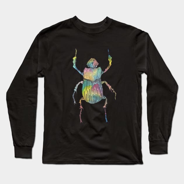 Rainbow scrabble Long Sleeve T-Shirt by PrintablesPassions